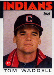 1986 Topps Baseball Cards      086      Tom Waddell